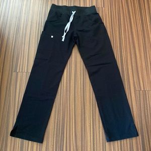 Figs Black Scrub Pants size XS